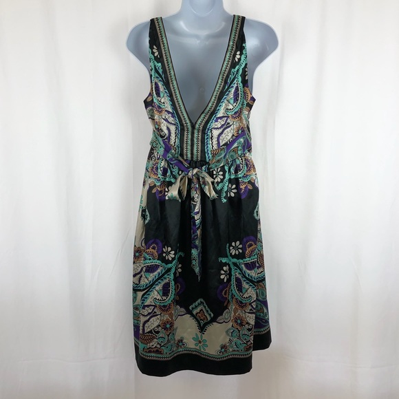 Ice Knit V-neck sleeveless dress 8 - Picture 5 of 7